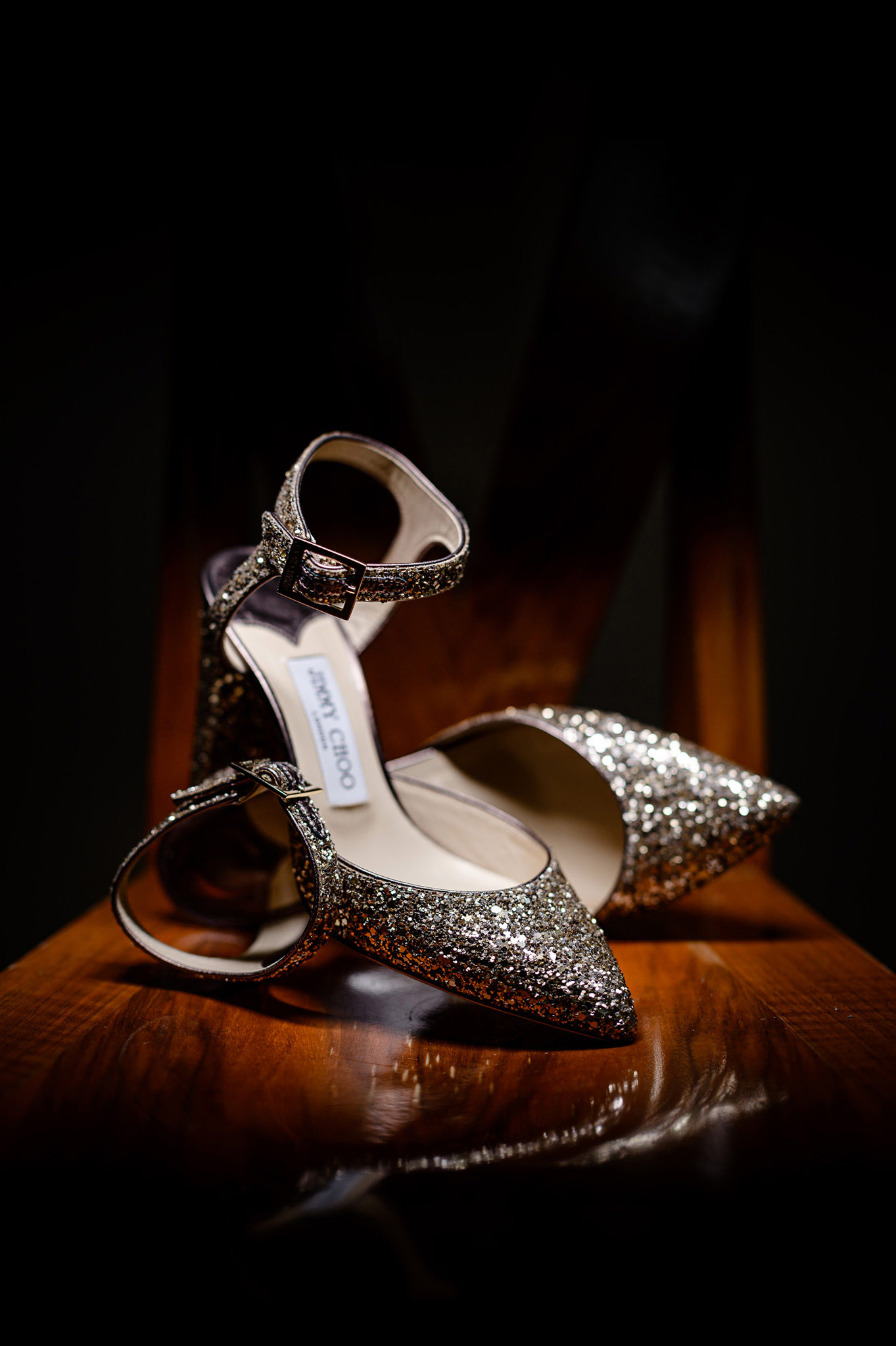luxury wedding shoes in Augustine hotel Prague