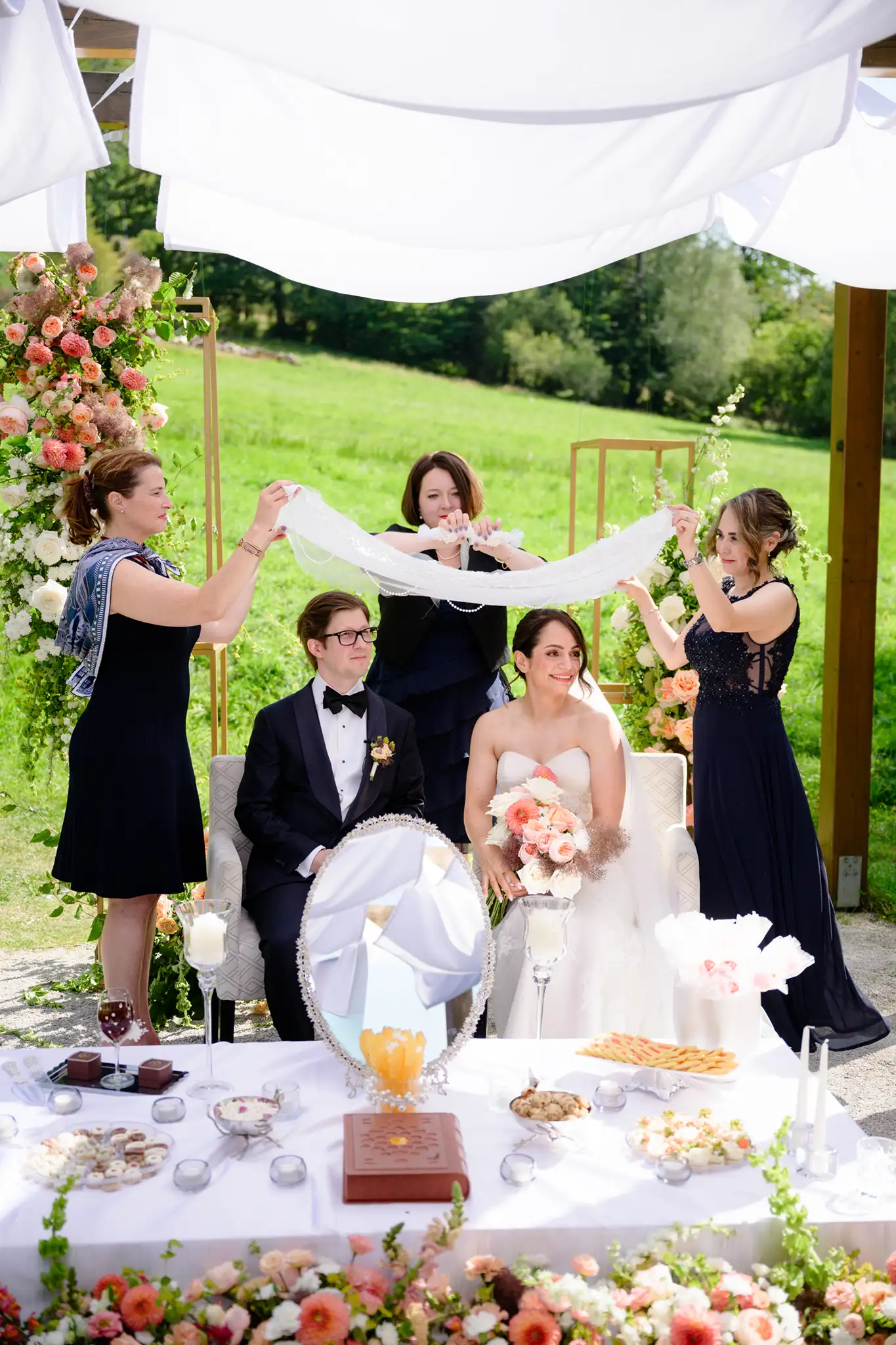 persian wedding ceremony at Czech Republic 