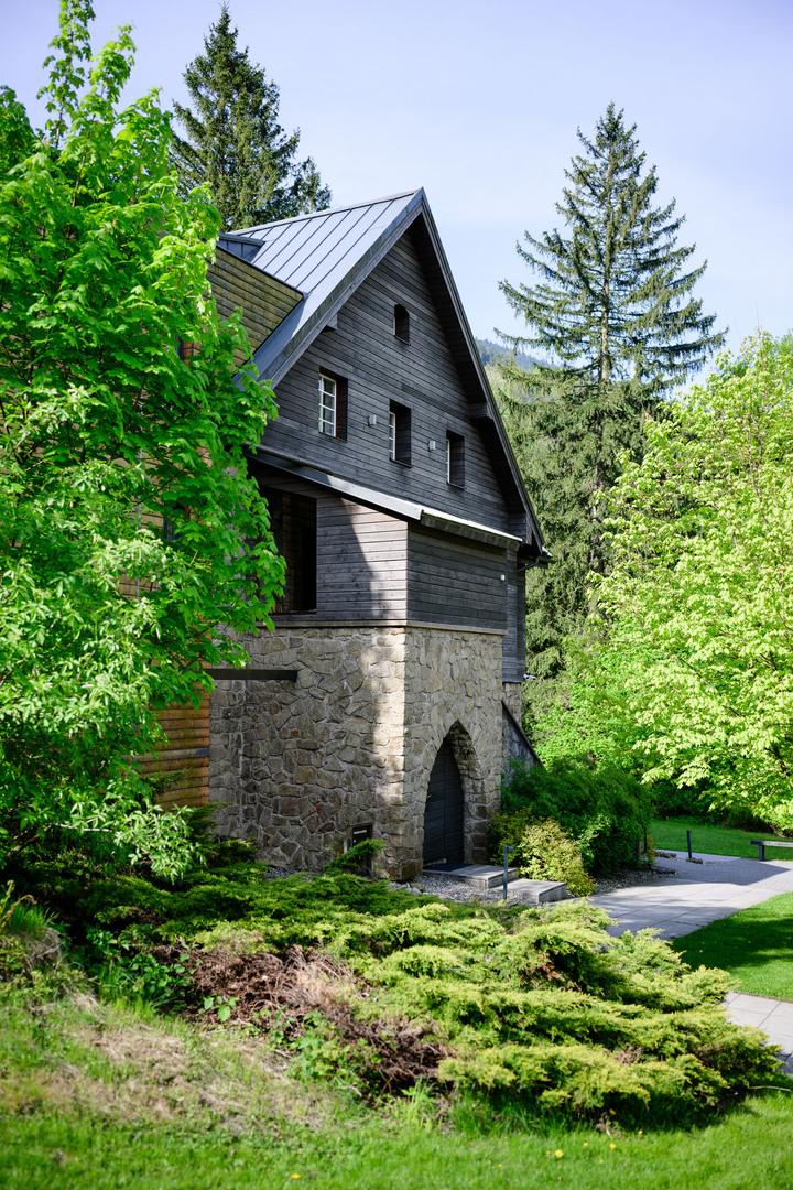 Accommodation in the heart of the Beskydy at Hotel & Garden U Holubů.
