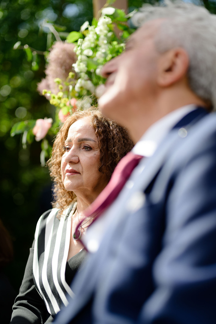 A shot of the bride’s mother.
