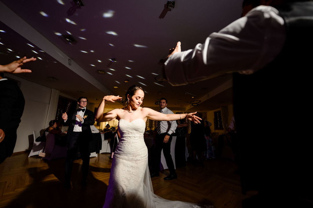 Wedding party at Hotel & Garden U Holubů.
